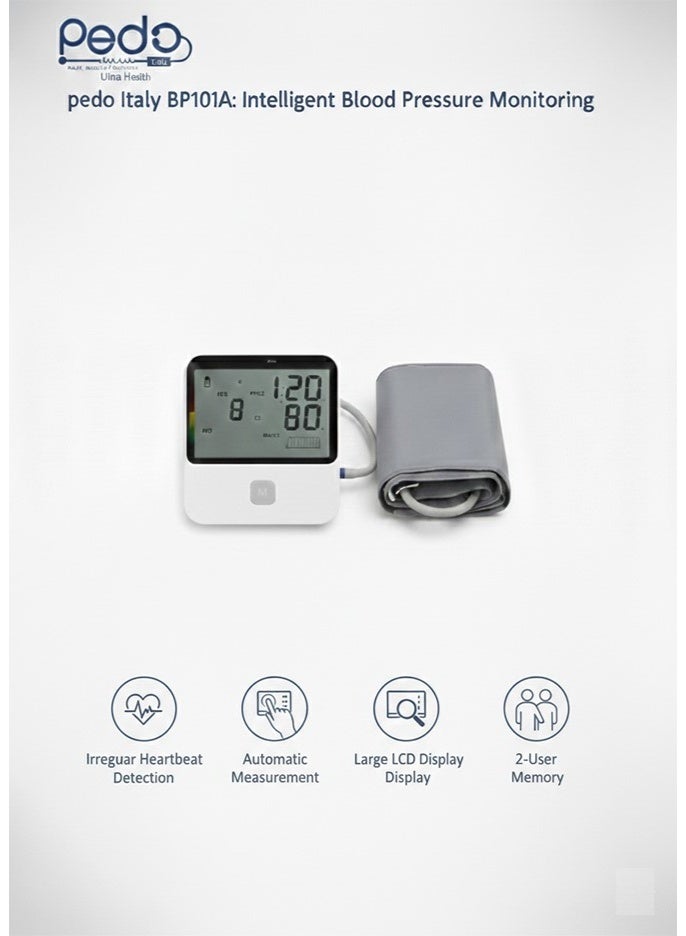بيدو جهاز قياس ضغط الدم والنبض من Pedo Ultra Health خيار عملي للمتابعة المنزلية بواجهة سهلة وقراءات واضحة بضغطة زر واحدة - Image 3